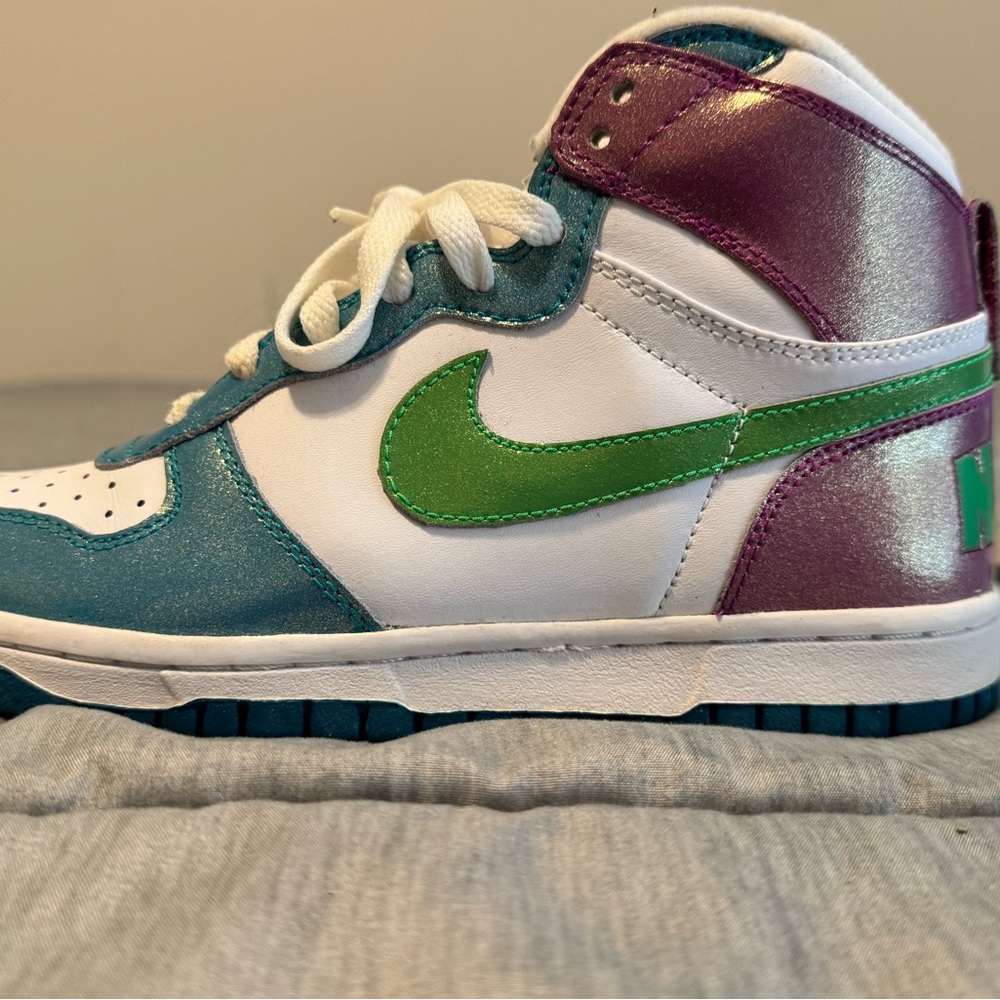Nike Dunk Multicolor High-Top Sneakers! - Picture 9 of 11